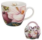 MAGNOLIE - Hrnek porcelnov 460ml s dekorem v pebalu